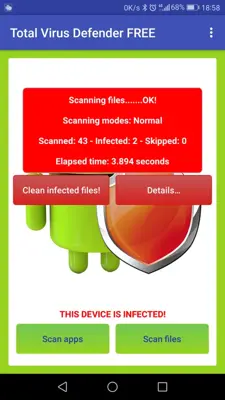 Total Antivirus Defender android App screenshot 3