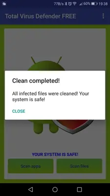 Total Antivirus Defender android App screenshot 0