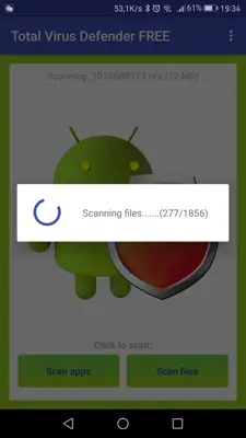 Total Antivirus Defender android App screenshot 1